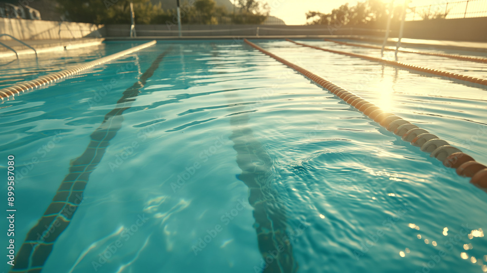 Obraz premium 夏のプール