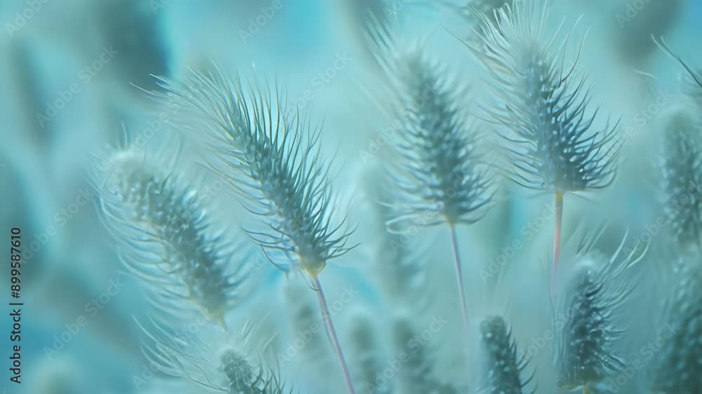 Mesmerizing array of marine life in vibrant blue ocean environment Mesmerizing array of marine life in vibrant blue ocean environment