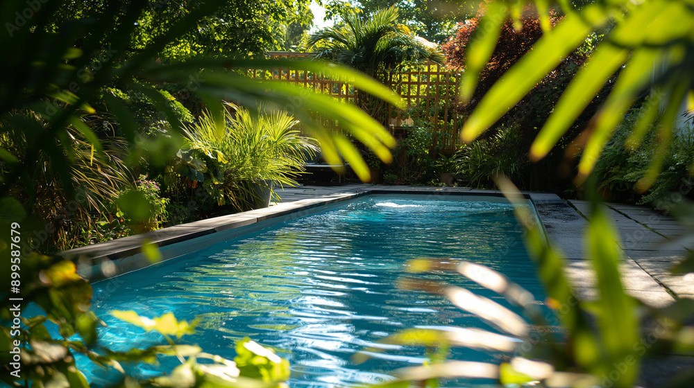 Pool in the garden