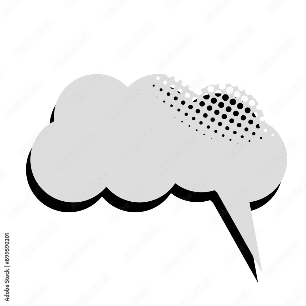 Cloud Comic Text Box Cloud Comic Text Box