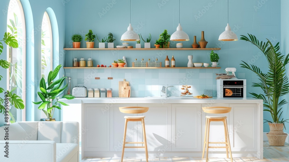 Fototapeta premium Kitchen Oasis