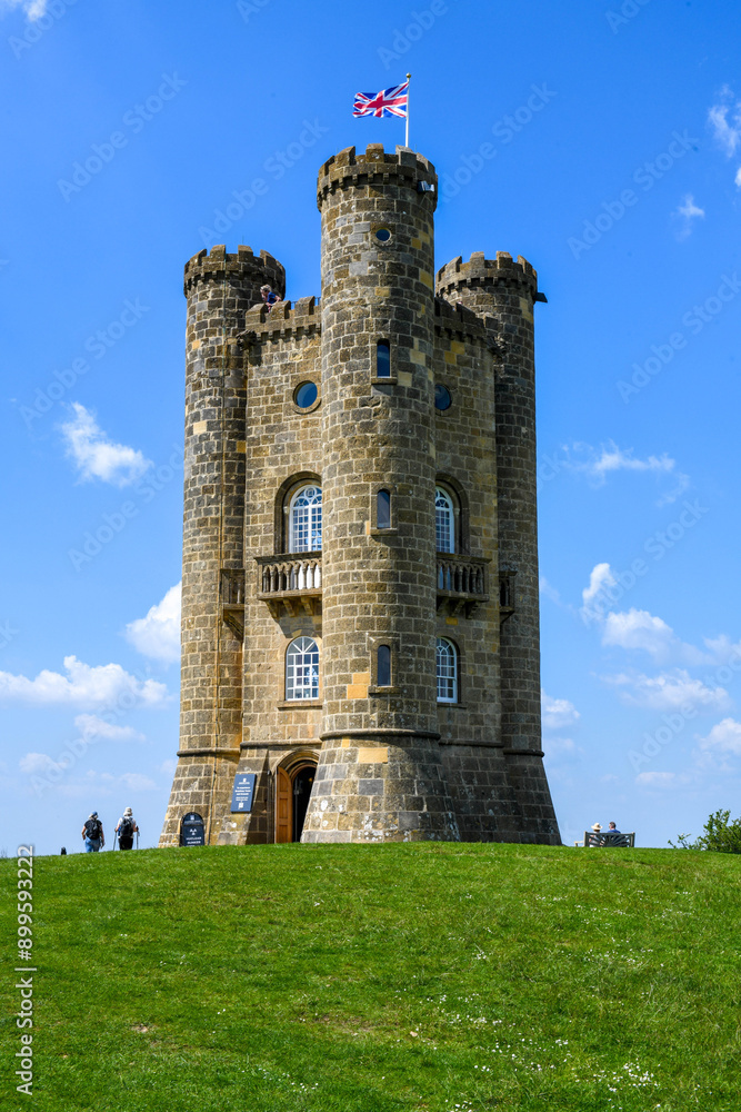 View at the Broadway tower on England View at the Broadway tower on England