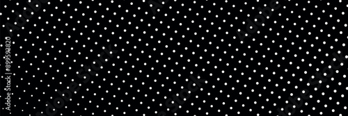 Background with monochrome dotted texture. Polka dot pattern template modern.