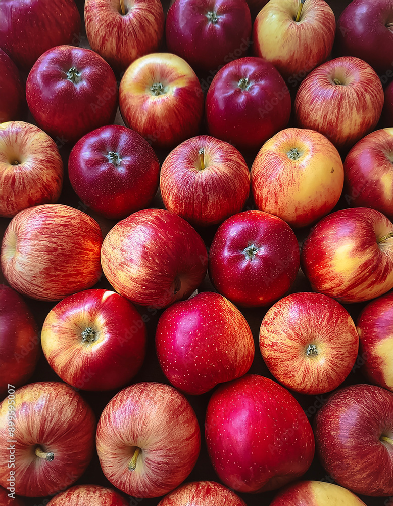 Lots of red apples. Tasty and juicy. Background of apples Lots of red apples. Tasty and juicy. Background of apples