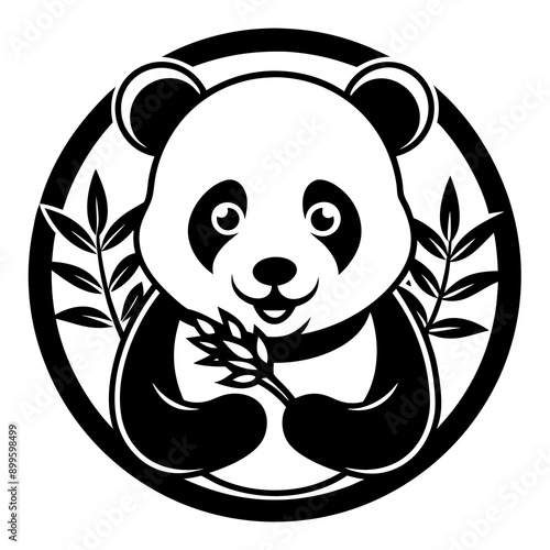 panda bear Vector