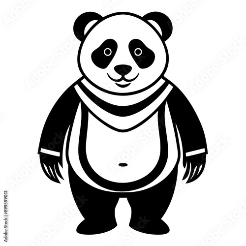 panda bear Vector