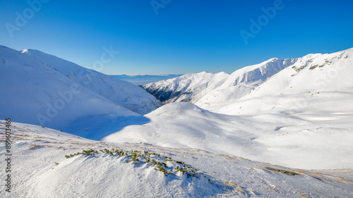 ski resort in the mountains