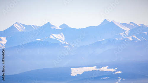 winter mountain landscape