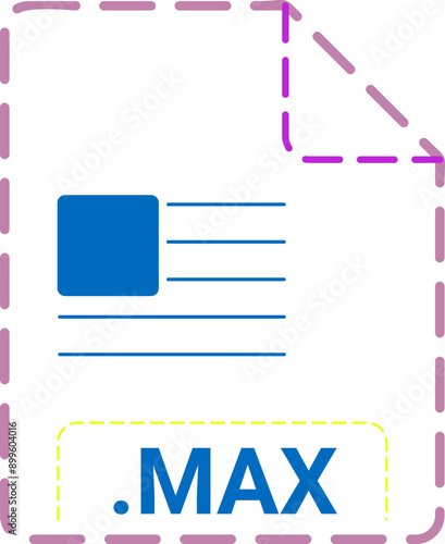 MAX File icon minimal