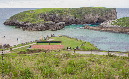 Guadamia Beach, Asturias, Spain photo