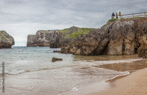 Guadamia Beach, Asturias, Spain photo