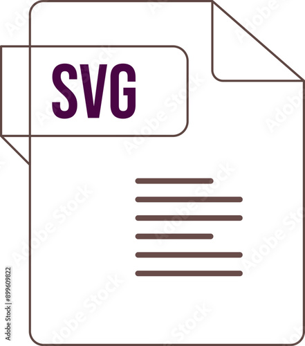 SVG ip icon black outline