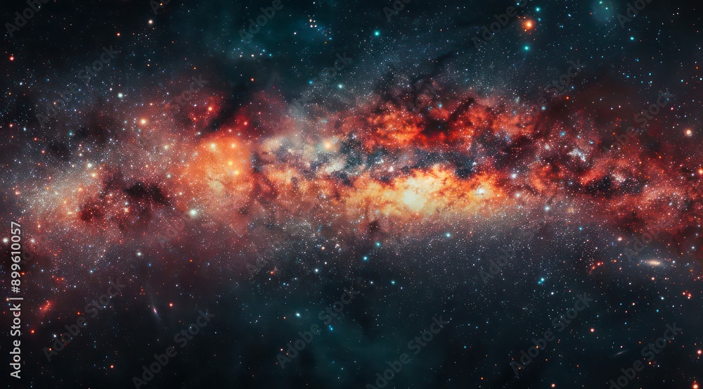 Abstract space background. Galaxies, nebula and stars in space. Abstract space background. Galaxies, nebula and stars in space.