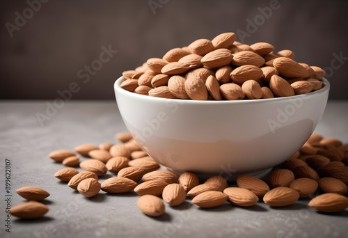 A bowl of almonds