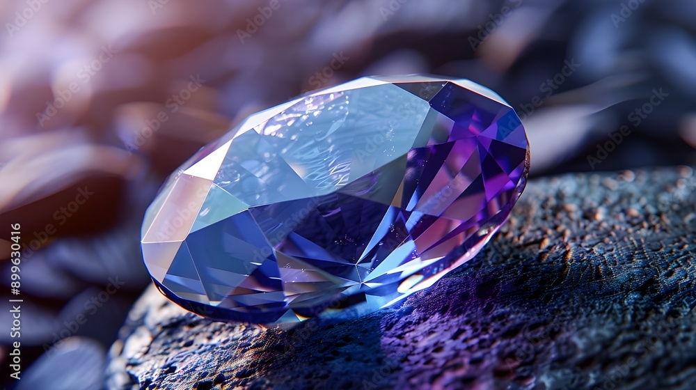 A vibrant sapphire gemstone with deep blue hues and complex faceting, showcasing brilliance and clarity. A vibrant sapphire gemstone with deep blue hues and complex faceting, showcasing brilliance and clarity.