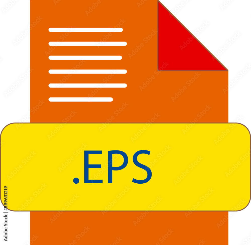 EPS File extension icon fill and bebes writting EPS File extension icon fill and bebes writting