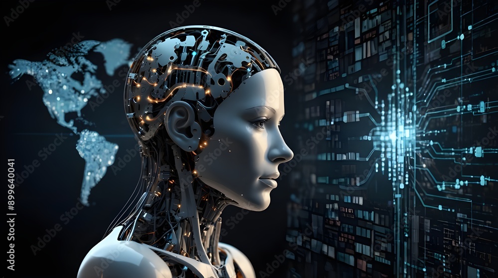 Artificial intelligence (AI) is a concept that makes use of automation, analytics, and a self-governing brain. Automated robotics, ChatGPT, huge data management, computer connection information Artificial intelligence (AI) is a concept that makes use of automation, analytics, and a self-governing brain. Automated robotics, ChatGPT, huge data management, computer connection information