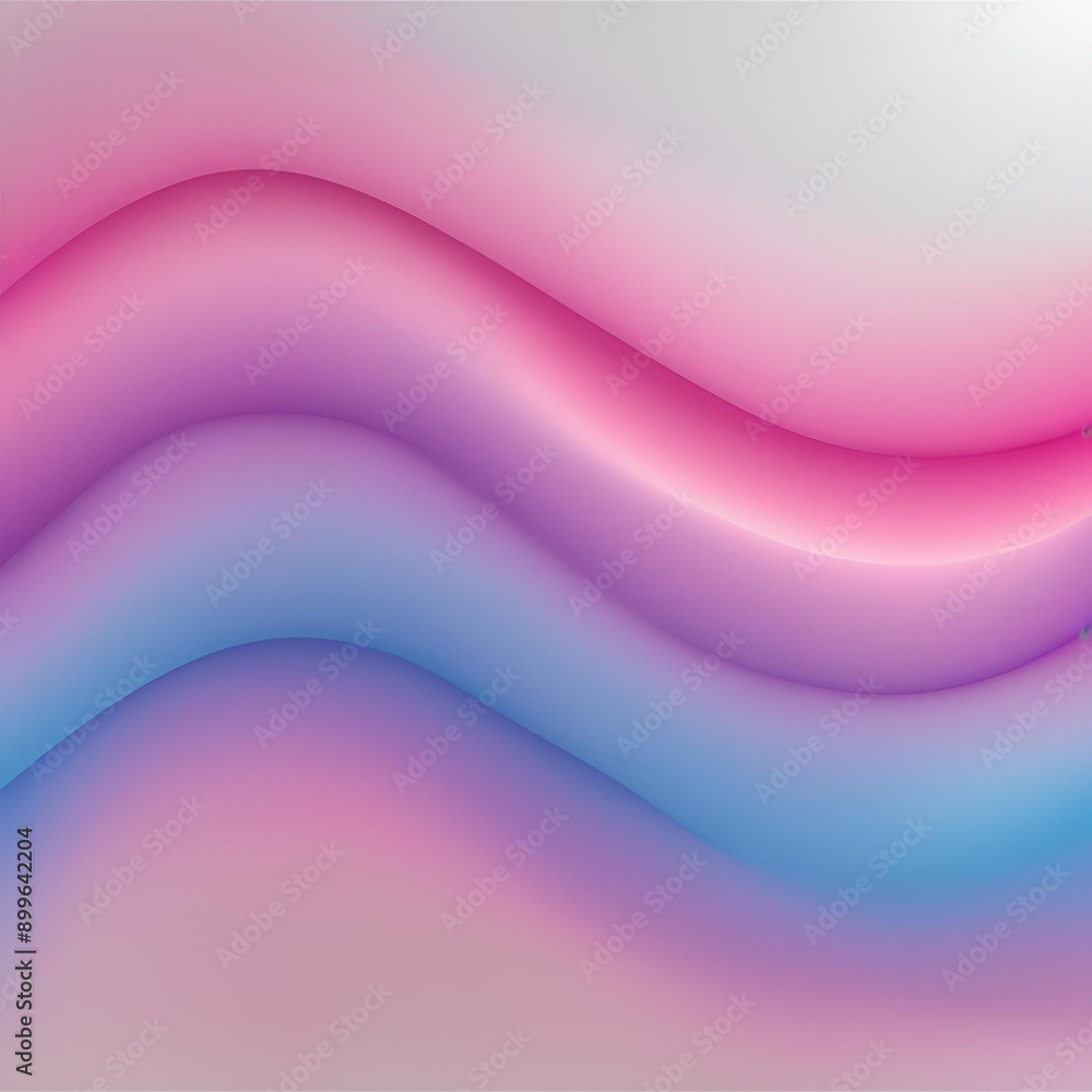 Naklejka premium Blue, Purple, and Pink Gradient on White Background 