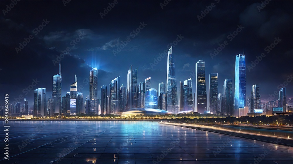 Obraz premium view of the city