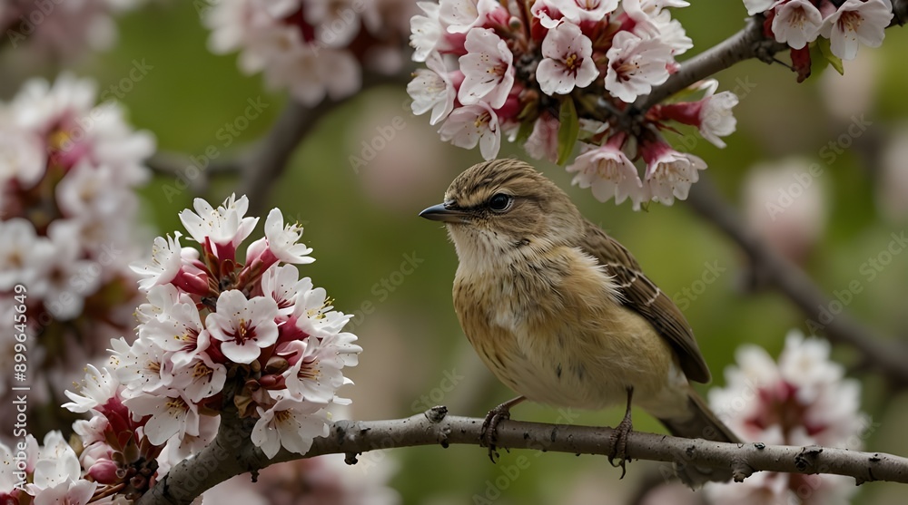 Fototapeta premium bird on a branch