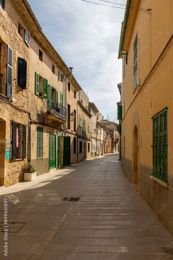 Fototapeta premium Street in the old Spanish town