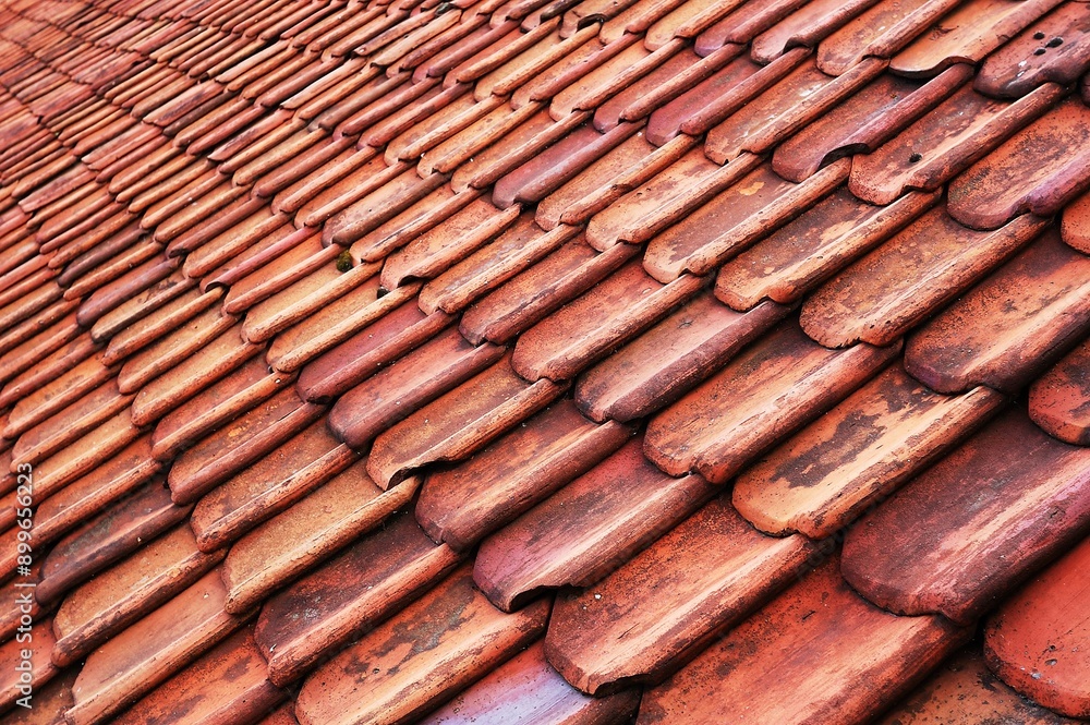 Traditional English clay roof tiles Traditional English clay roof tiles