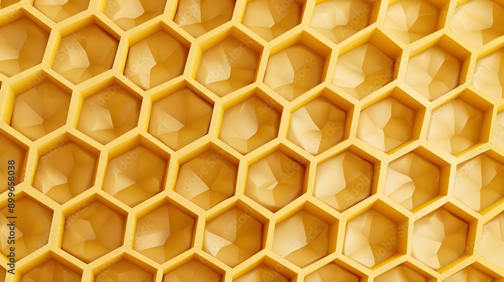 Close-up of a perfect honeycomb structure with deep golden cells, showcasing natural precision and symmetry. Close-up of a perfect honeycomb structure with deep golden cells, showcasing natural precision and symmetry.