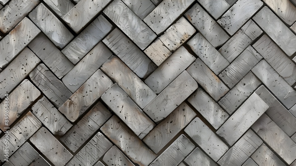 Close-up view of a woven pattern made of gray bricks, showcasing the detailed texture and arrangement of the bricks. Close-up view of a woven pattern made of gray bricks, showcasing the detailed texture and arrangement of the bricks.