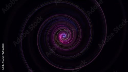 Energy spiral animation background. Beautiful blooming flowers. Sample. Texture. Decoration. Background. Rotating moving unknown object of spiral shape.