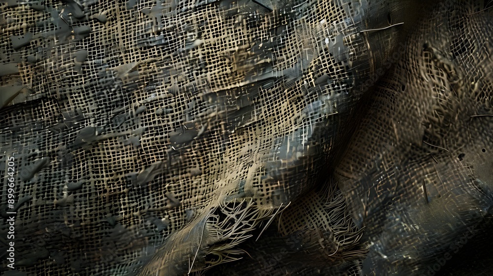 Fototapeta premium This image captures the rugged texture of tree bark in close-up, highlighting the intricate patterns and rough surface typical of natural wood.