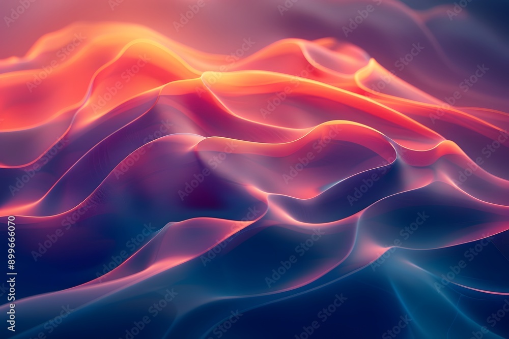 Fluid Motion. Abstract background with a wave-like pattern featuring organization and harmony concept Fluid Motion. Abstract background with a wave-like pattern featuring organization and harmony concept
