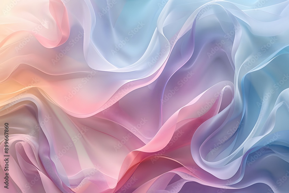 Soft Pastel Gradient Bliss. Abstract background with a dreamy pastel color scheme concept Soft Pastel Gradient Bliss. Abstract background with a dreamy pastel color scheme concept