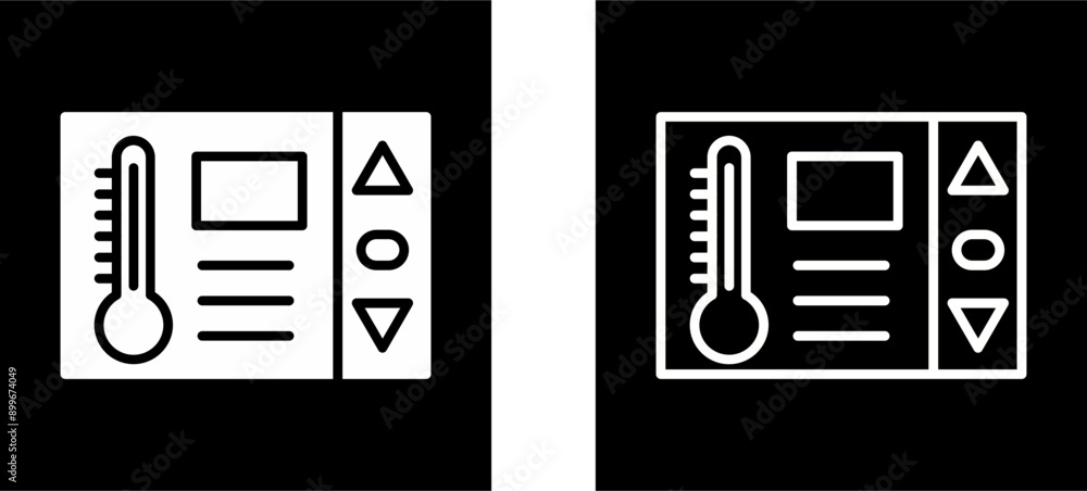 Thermostat Vector Icon Thermostat Vector Icon