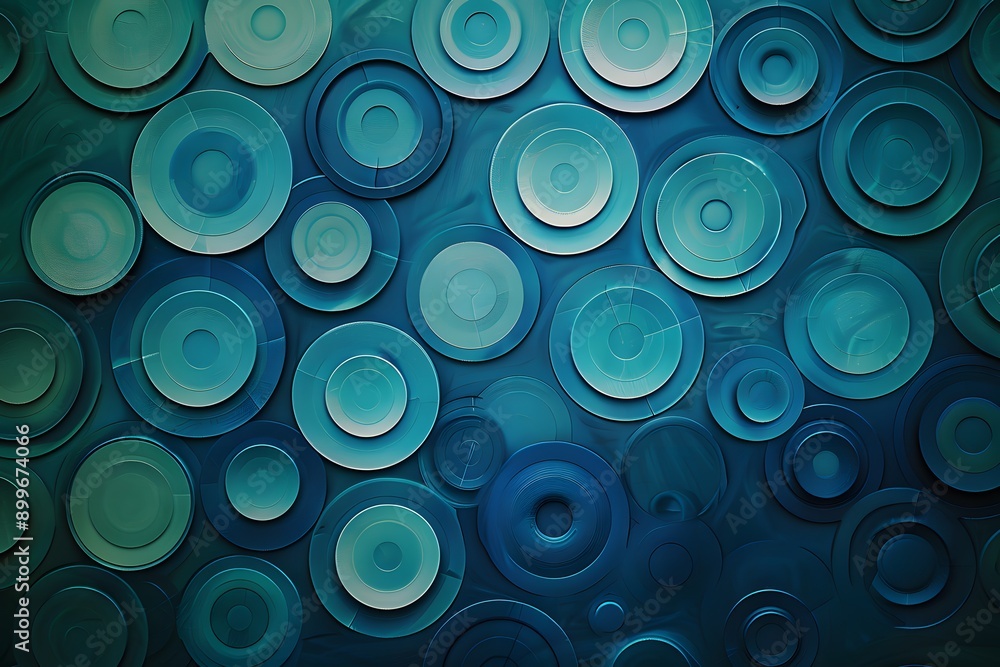 Mesmerizing Waves. Abstract pattern of concentric circles concept Mesmerizing Waves. Abstract pattern of concentric circles concept