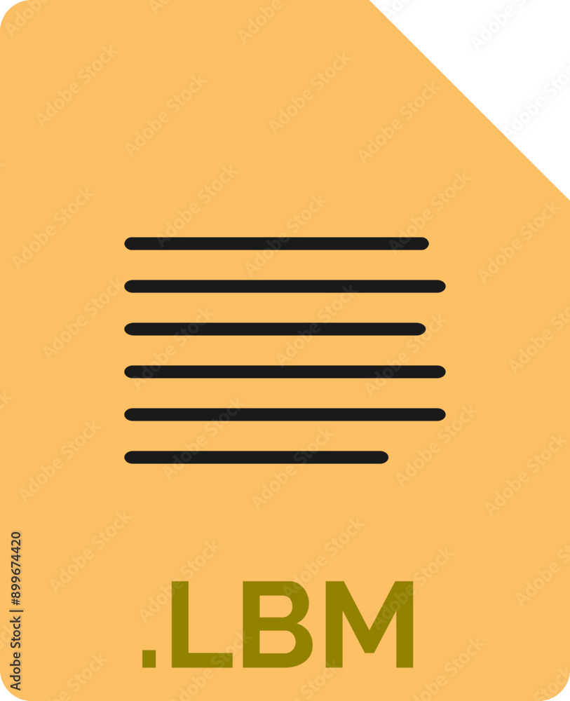 LBM File icon minimal LBM File icon minimal