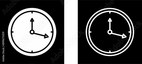 Clock Vector Icon