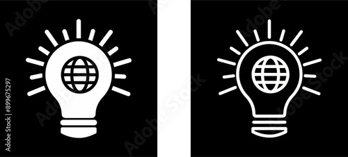 Brilliant Idea Vector Icon