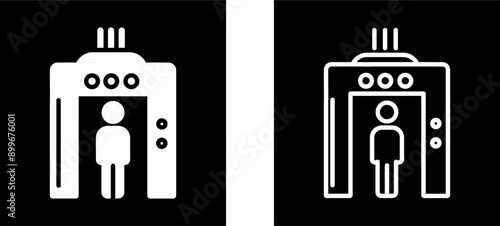 Airport Security Vector Icon