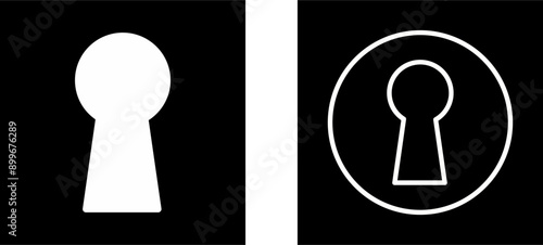 Keyhole Vector Icon