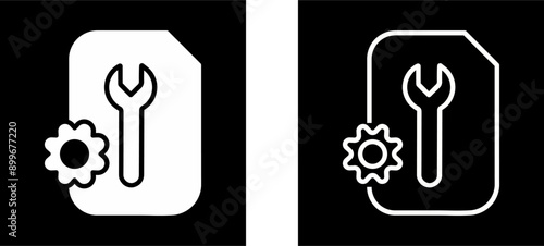 Configuration Vector Icon