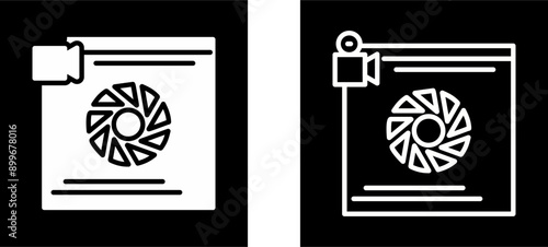 Camera Lens Vector Icon