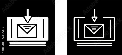 Mail Download Vector Icon