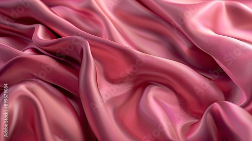 Soft, luxurious flowing cloth background, perfect for product and jewelry mockup, 3D render