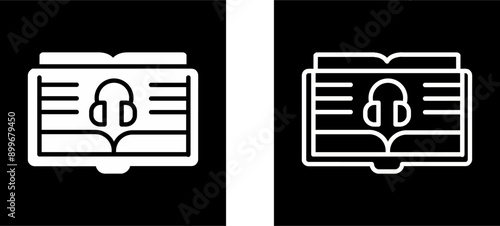 Audio Book Vector Icon