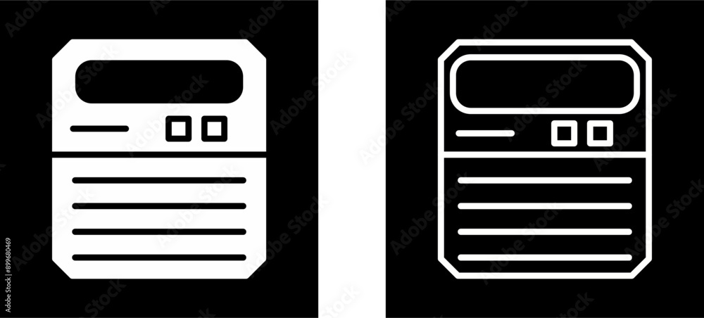 Calculator Vector Icon Calculator Vector Icon