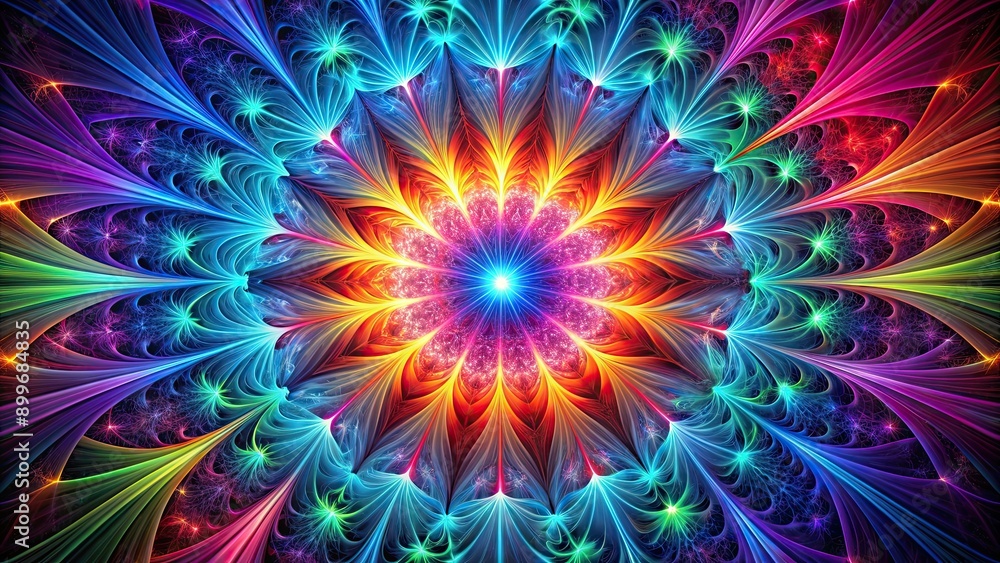 Fractal burst arrangement created by vibrant shapes and colors, fractal, burst, arrangement, vibrant, shapes, colors Fractal burst arrangement created by vibrant shapes and colors, fractal, burst, arrangement, vibrant, shapes, colors