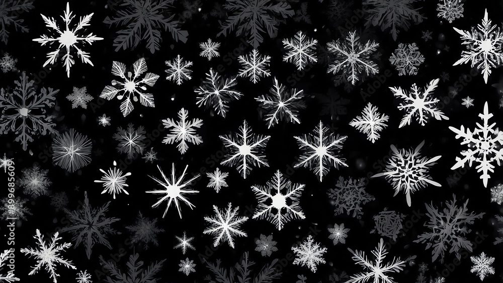 black snowflakes pattern abstract background art design black snowflakes pattern abstract background art design
