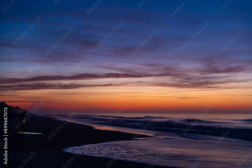 Beach Morning Nautical Twilight Beach Morning Nautical Twilight
