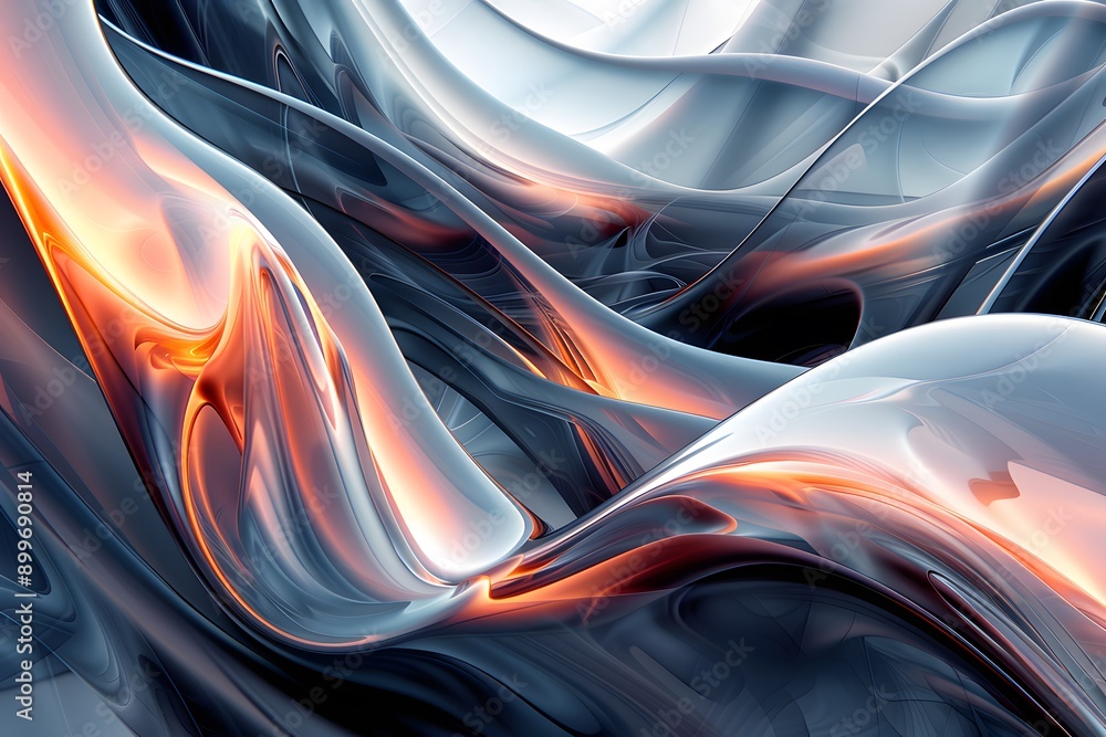 Organic Harmony. Abstract background with a blend of organic forms Organic Harmony. Abstract background with a blend of organic forms