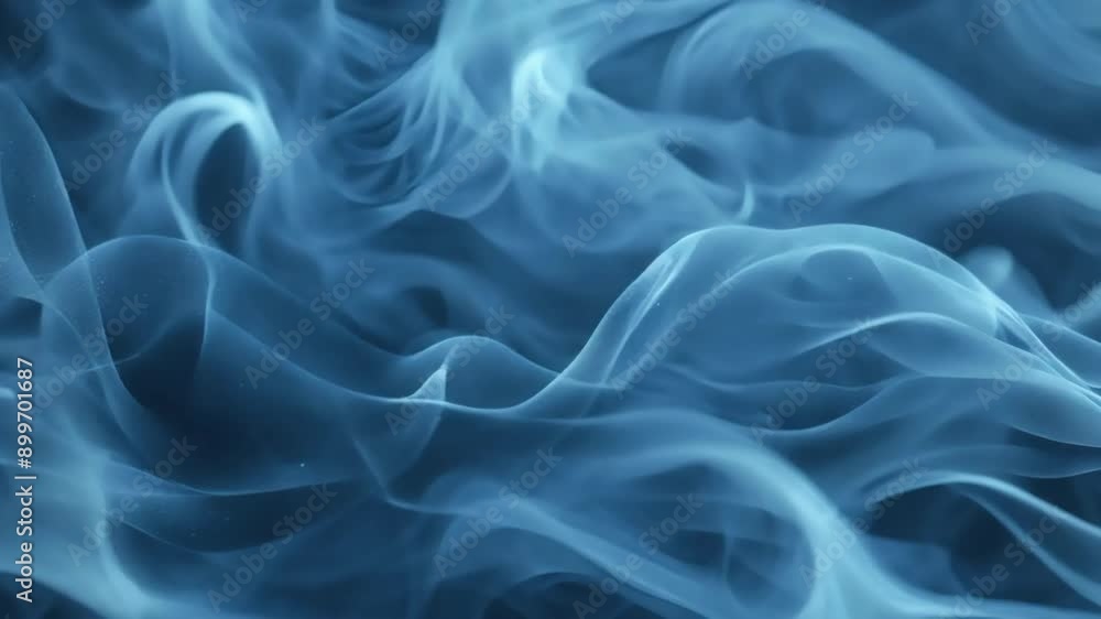 4k Abstract Motion Blue Smoke Fractal Background Seamless Loop 4k Abstract Motion Blue Smoke Fractal Background Seamless Loop